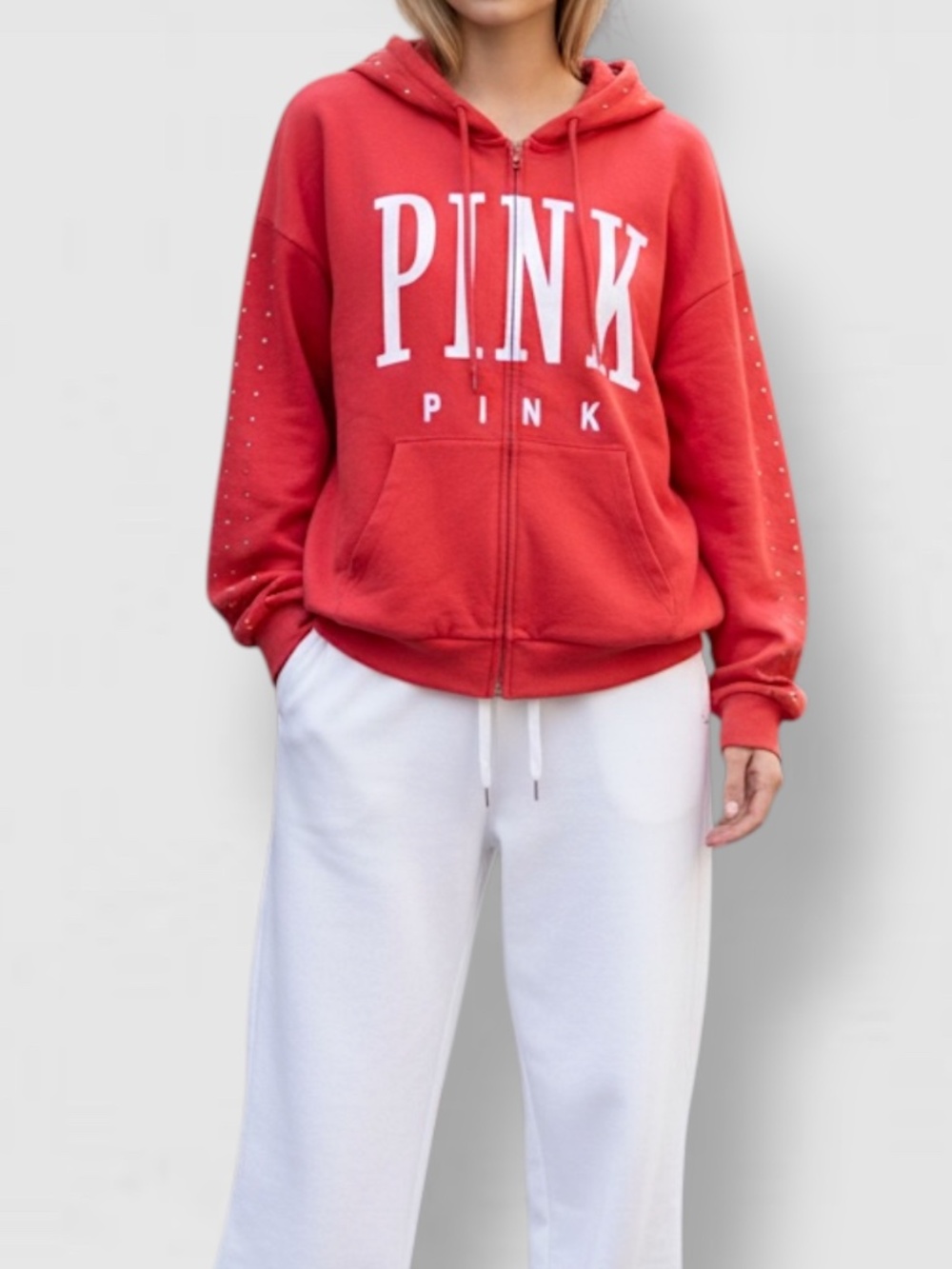 PINK Victoria’s Secret Hoodie Medium New - Picture 1 of 9